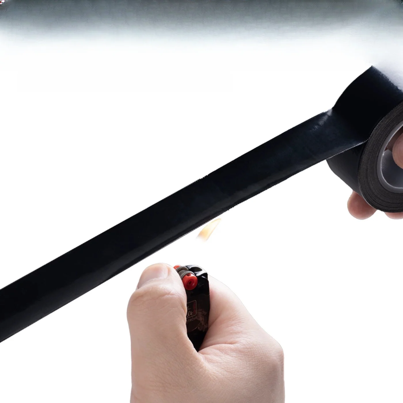 Black PTFE Fiberglass Tape for Static Sensitive Equipment, product photograph 4 of 5