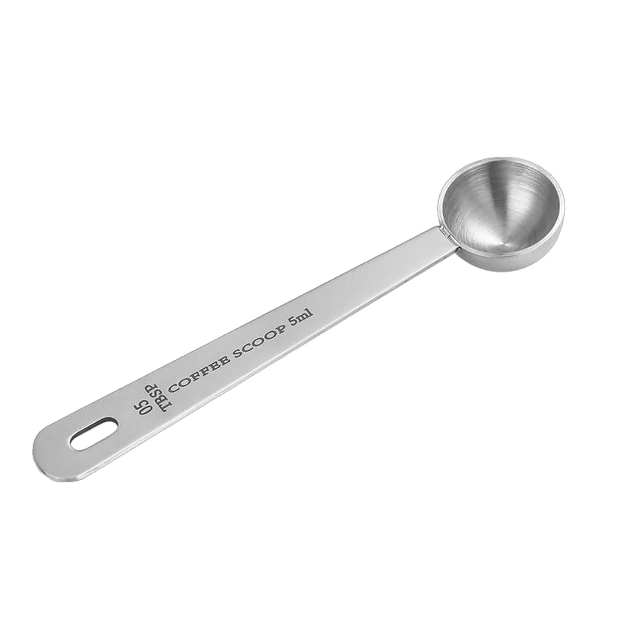 Long Handle 304 Stainless Steel Measuring Scoop detail